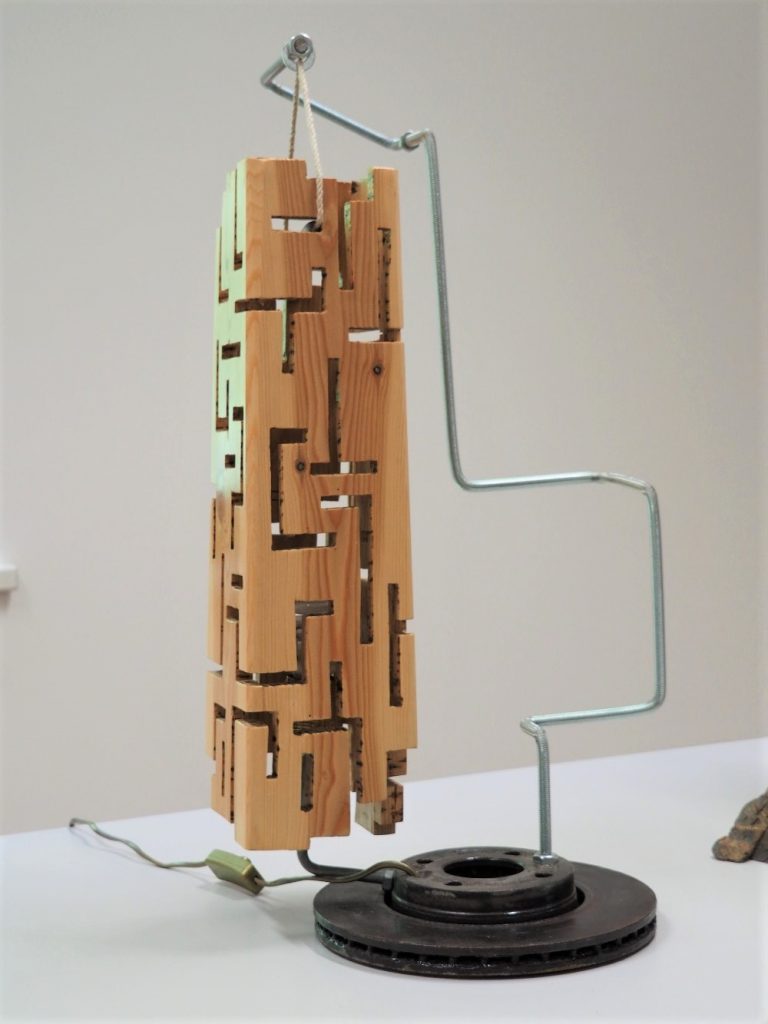 lampada legno carlo abbà